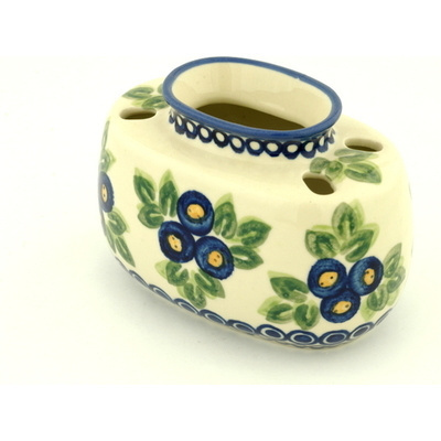 Polish Pottery Toothbrush Holder 5&quot;