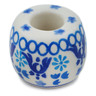 Polish Pottery Toothbrush Stand 2&quot; Wonder Sky