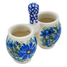 Polish Pottery Toothpick Holder 3&quot; Wild Diamonds UNIKAT
