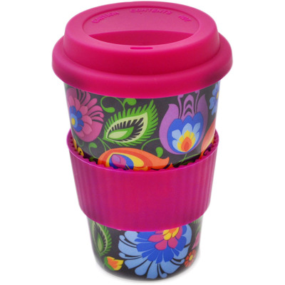 Ceramic Travel Mug 5&quot; Black