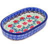 Polish Pottery Tray 5&quot; Maraschino