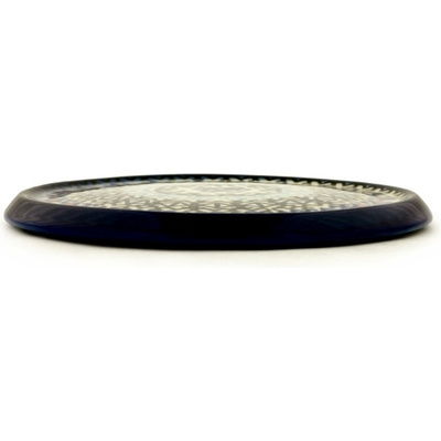 Polish Pottery trivet, hot plate A River Runs Through It
