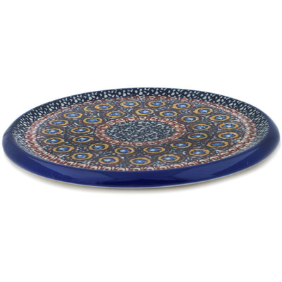 Polish Pottery trivet, hot plate Brown Beauty UNIKAT