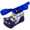 Polish Pottery Truck Ornament 3&quot; Mosquito
