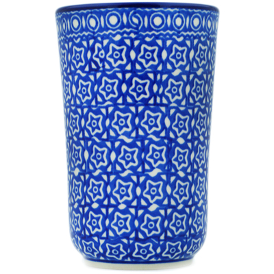 Polish Pottery Tumbler 15 oz Night Sky