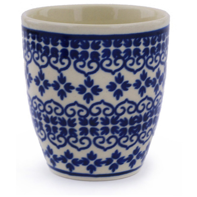 Polish Pottery Tumbler 6 oz Kuchen And Kisses