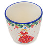 Polish Pottery Tumbler 6 oz Princess In A Red Dress