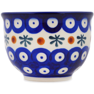 Polish Pottery Tumbler 8 oz Mosquito
