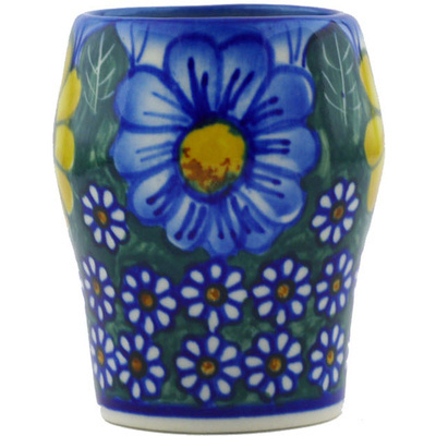 Polish Pottery Tumbler 8 oz UNIKAT