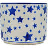Polish Pottery Tumbler 9 oz Starlight
