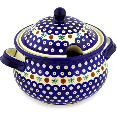 Polish Pottery Tureen 101 oz Mosquito