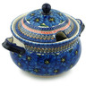 Polish Pottery Tureen 101 oz Regal Bouquet UNIKAT