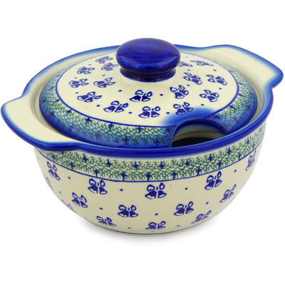 Polish Pottery Tureen 101 oz Royal Bells