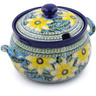 Polish Pottery Tureen 122 oz Black Eyed Susan UNIKAT
