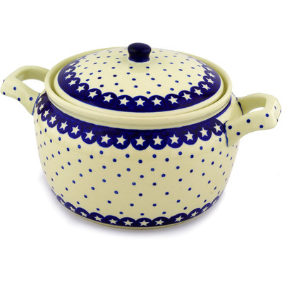 Polish Pottery Tureen 122 oz Celestial Dreams