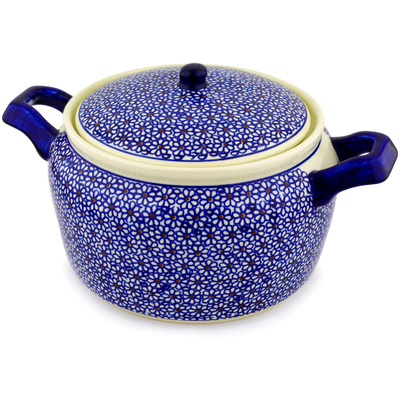 Polish Pottery Tureen 122 oz Daisy Dreams