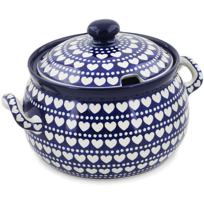 Polish Pottery Tureen 122 oz Heart To Heart