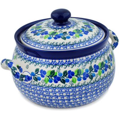 Polish Pottery Tureen 122 oz Limeberry
