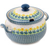 Polish Pottery Tureen 122 oz Summer Meadow