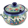 Polish Pottery Tureen 122 oz Window Views UNIKAT