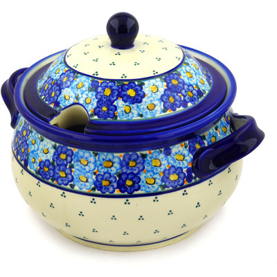 Polish Pottery Tureen 21 Cup Aura