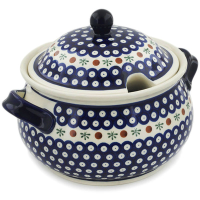 Polish Pottery Tureen 21 Cup Mosquito