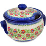 Polish Pottery Tureen 40 oz Midsummer Bloom
