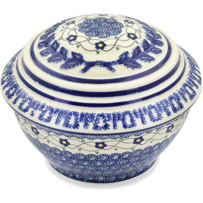 Polish Pottery Urn 11&quot; Marguerite Daisy