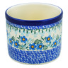 Polish Pottery Utensil Jar 5&quot; Blue Joy