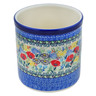 Polish Pottery Utensil Jar 6&quot; Polish Garden UNIKAT