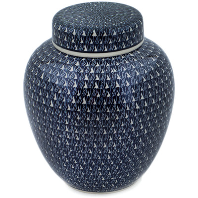 Polish Pottery Vase 0&quot; Midnight UNIKAT