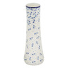 Polish Pottery Vase 10&quot; Flying Dragonflies