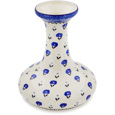 Polish Pottery Vase 10&quot; Poppies In The Snow