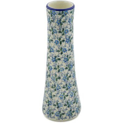 Polish Pottery Vase 10&quot; Summer Wind