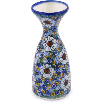 Polish Pottery Vase 10&quot; UNIKAT