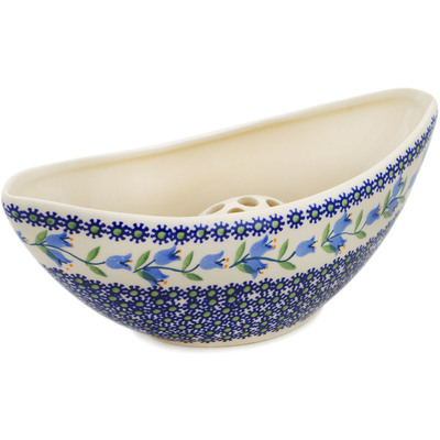 Polish Pottery Vase 11&quot; Sweet Dreams