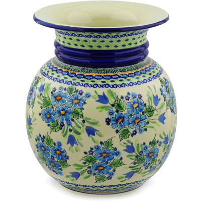Polish Pottery Vase 12&quot; Evangeline UNIKAT