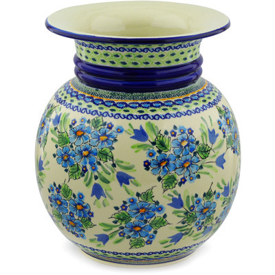 Polish Pottery Vase 12&quot; Evangeline UNIKAT