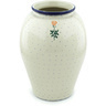 Polish Pottery Vase 12&quot; Lovely Rose