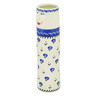Polish Pottery Vase 12&quot; Poppies In The Snow
