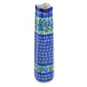 Polish Pottery Vase 13&quot; English Rose UNIKAT