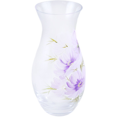 Glass Vase 13&quot; Lilac Dream