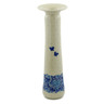Polish Pottery Vase 15&quot; Delicate Blue UNIKAT