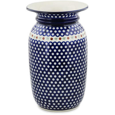 Polish Pottery Vase 15&quot; Mosquito