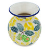 Polish Pottery Vase 4" Fresh Pear