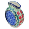 Polish Pottery Vase 4&quot; Maraschino