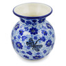 Polish Pottery Vase 4&quot; Misty Dragonfly