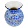 Polish Pottery Vase 4&quot; Raindrops UNIKAT
