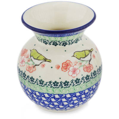 Polish Pottery Vase 4" UNIKAT