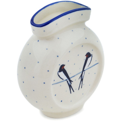 Polish Pottery Vase 4&quot; Waiting UNIKAT